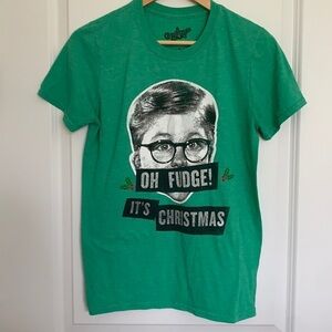 A Christmas Story Ralphie Tshirt Green S